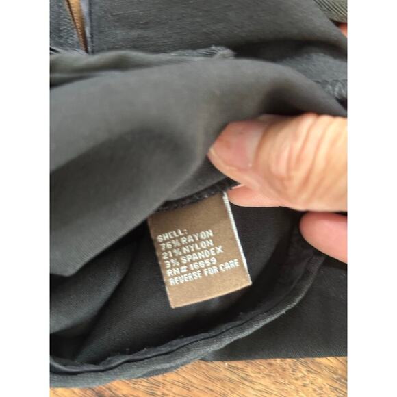 J. McLaughlin Women's Black Sydney Bi-Stretch Ankle Dress Pants Size 8 - Picture 3 of 7